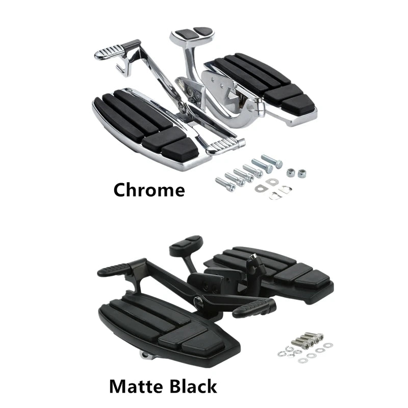 Kit de pedales para el suelo del conductor de motocicletas Honda Goldwing GL1800 F6B (modelos 2001-2017 y Valkyrie 2014-2015)
