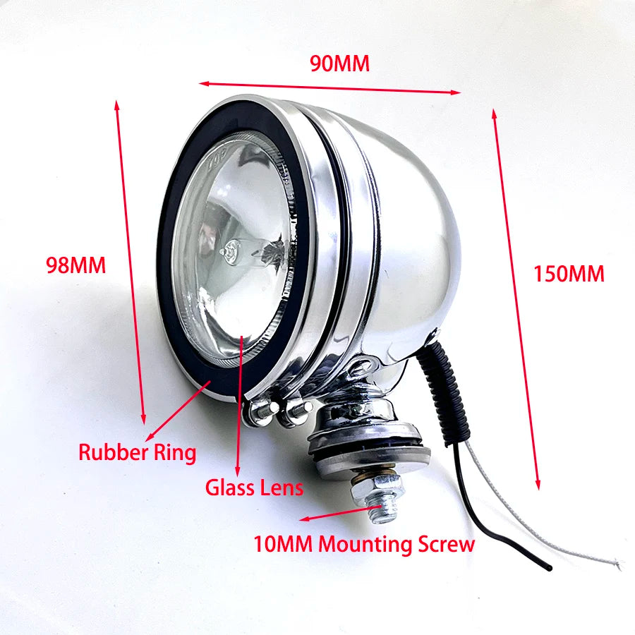 Faros Auxiliares Honda Shadow Yamaha V-stars Kawasaki